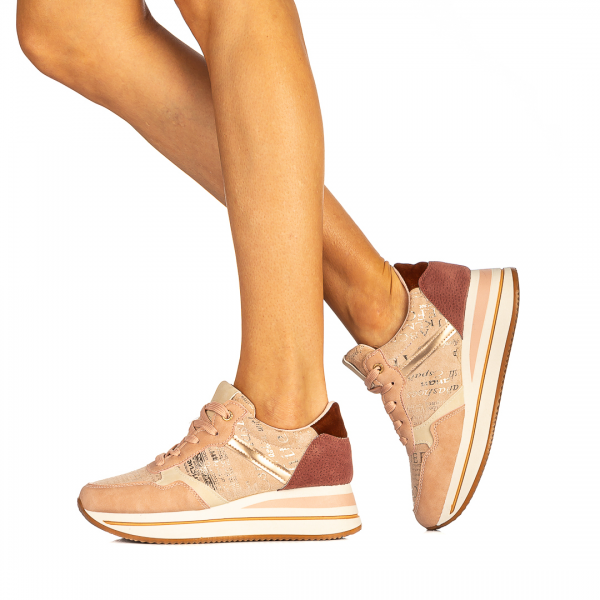 Γυναικεία αθλητικά παπούτσια Staleta ροζ - Kalapod.gr